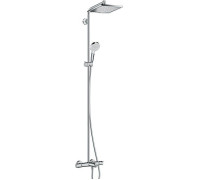 Душевая система hansgrohe Crometta E 240 1jet Showerpipe 27298000