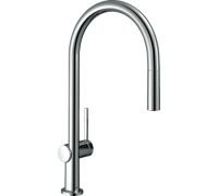 Смеситель для кухни Hansgrohe Talis M54 210 выдвижной излив хром 72802000