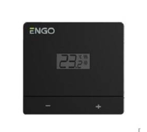 Терморегулятор проводной Salus EASY230B накладной 230В черный EASY230B