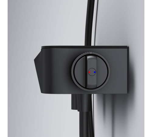 Смеситель для ванны и душа AM.PM Func черный матовый F8F10522