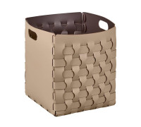 Корзинка ADJ Dubai 35x35x40 см капучино/шоколад 2047.04/06