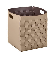 Корзинка ADJ Dubai 35x35x40 см капучино/шоколад 2047.04/06