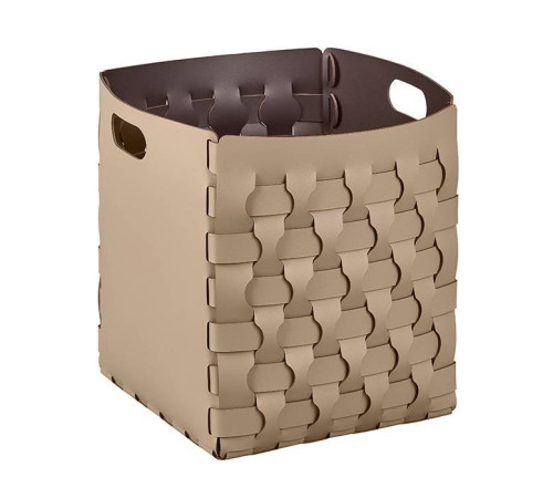 Корзинка ADJ Dubai 35x35x40 см капучино/шоколад 2047.04/06