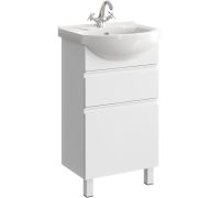 Тумба под умывальник Aqwella Rodos напольная 500х850х290 мм белый ROD01052N