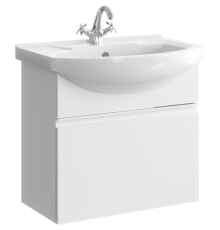 Тумба под умывальник Aqwella Rodos подвесная 600х580х314 мм белый ROD01061