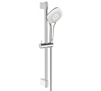 Душевой гарнитур Ideal Standard Idealrain Evo Jet Diamond XL3 штанга 600 мм лейка 130х130 мм B1762AA