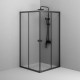 Душевое ограждение AM.PM Sunny 100x100 см без поддона W87G-403-100100-BT