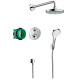Душевая система Hansgrohe Croma S 180 Showerpipe с термостатом хром 27295000
