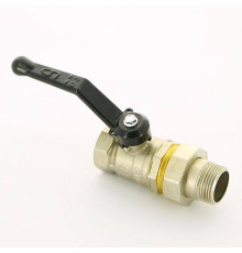 Кран шаровой LD Pride 3/4 НВ полнопроходной ручка с американкой 47.307.20