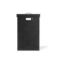 Корзина для белья Decor Walther Brownie WB 38.5x38.5x60.5 см черная кожа 0924960