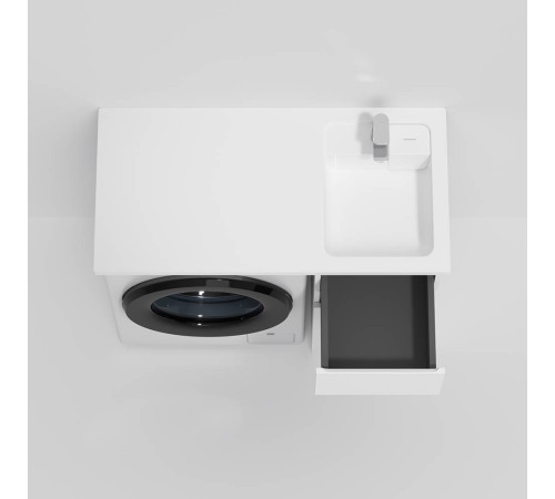 Раковина над стиральной машиной AM.PM X-Joy 100 см правая M85AWPR1001WG