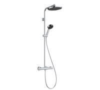 Душевая система Hansgrohe Activera S Showerpipe 240 1jet EcoSmart+ с термостатом Ecostat Fine 28083000