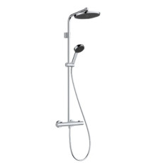 Душевая система Hansgrohe Activera S Showerpipe 240 1jet EcoSmart+ с термостатом Ecostat Fine 28083000