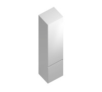 Пенал подвесной Kerama Marazzi CUBO 165 правый белый глянцевый CU.165rh\WHT