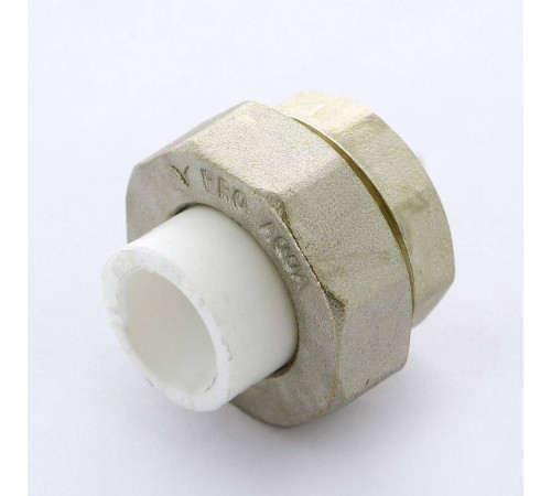 Муфта разборная Pro Aqua полипропиленовая ВР 20 мм x 1 PA20011