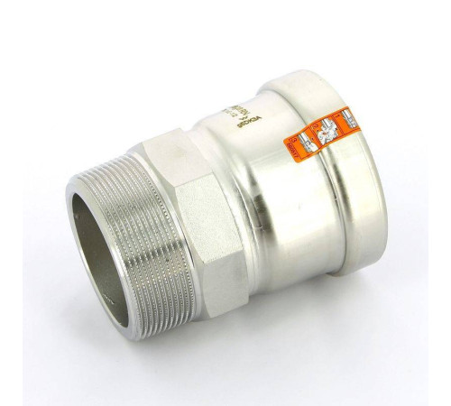 Муфта переходная пресс-Н Viega Sanpress Inox XL нержавеющая сталь 76.1х2 1/2 482923