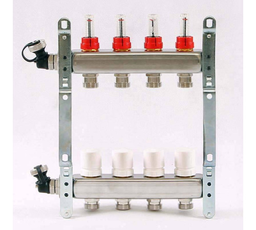 Коллекторная группа Uni-Fitt 415S 1 x 3/4 EK 4 выхода 450I4304