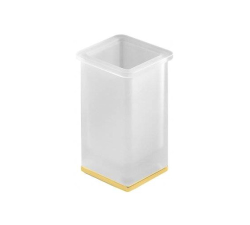 Стакан настольный Colombo Design Lulu PVD золото матовое стекло B6241.HPS-VAN