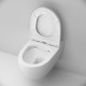 Унитаз подвесной AM.PM Spirit V2.0 FlashClean безободковый с сиденьем микролифт C111700SC