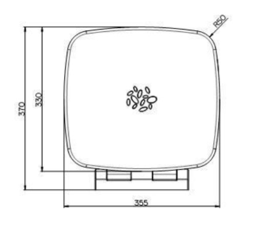 Сиденье для душа откидное Provex SERIE 300 хром/темно-серый 3020 SD 05 PM