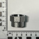 Переходник резьбовой General Fittings ВР-ВР 3/4x1/2 хромированный с плоской прокладкой dui635C3201