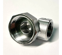 Угол редукционный ВВ General Fittings 1х1/2 хромированный 636C4201