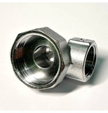 Угол редукционный ВВ General Fittings 1х1/2 хромированный 636C4201