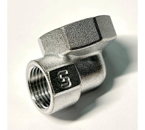 Угол редукционный ВВ General Fittings 1х1/2 хромированный 636C4201