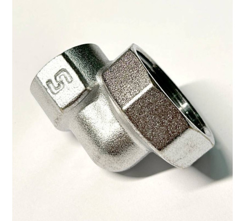 Угол редукционный ВВ General Fittings 1х1/2 хромированный 636C4201