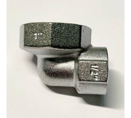 Угол редукционный ВВ General Fittings 1х1/2 хромированный 636C4201