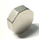 Заглушка с внутренней резьбой General Fittings 1 никелированная 637N4001