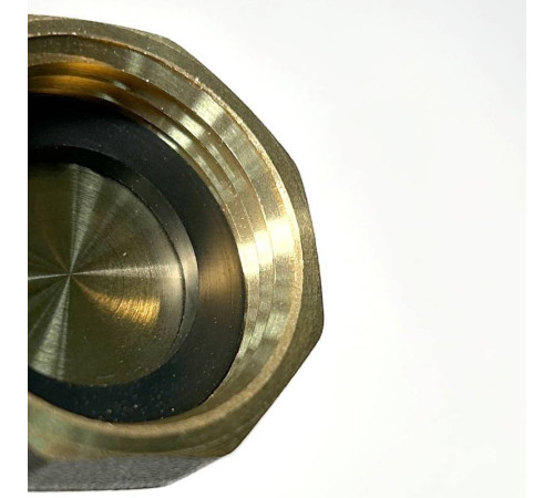 Заглушка с внутренней резьбой General Fittings 1 никелированная 637N4001