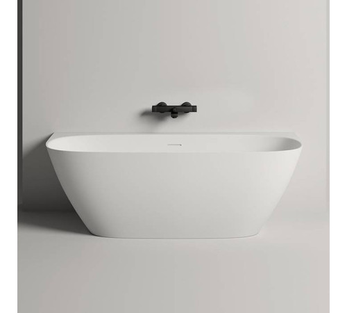 Ванна пристенная Salini Sofia Wall 170х80х58 см S-Stone белый матовый 102522M