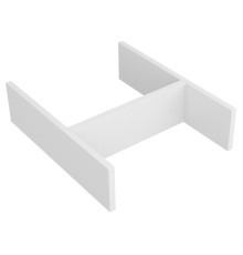 Внутренний разделитель для ящика Keuco Edition 400 372х311х80 мм белый 31599 020001