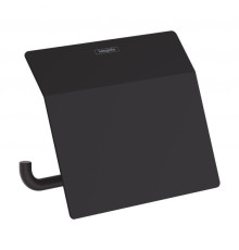 Держатель для туалетной бумаги с крышкой HANSGROHE AddStoris Чёрный матовый 41753670