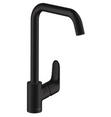 Смеситель для кухни Hansgrohe Focus M41 260 1jet матовый черный 31820670