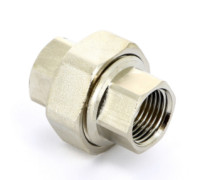 Разъемное соединение ВВ General Fittings 1/2 с прокладкой O-ring никелированное 507308