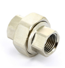 Разъемное соединение ВВ General Fittings 1/2 с прокладкой O-ring никелированное 507308