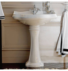 Раковина Kerasan Retro 69 69х52 см 1 отверстие белая 104601/7602/107001