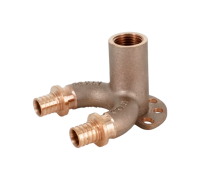 Угольник настенный проходной REHAU RAUTITAN RX+ 16-Rp 1/2 длинный 14562703001