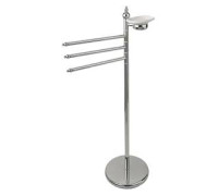 Стойка-полотенцедержатель Migliore Casablanca h=100 см хром CA 614.51