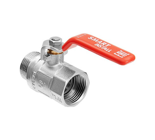 Кран шаровой Smart Install 1/2 ВР/НР рычаг 57121S
