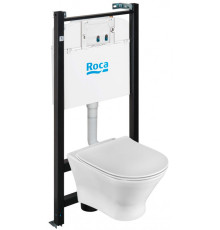 Комплект инсталляция с подвесным унитазом и сиденьем Roca Leon без кнопки Z.RU93.0.762.3