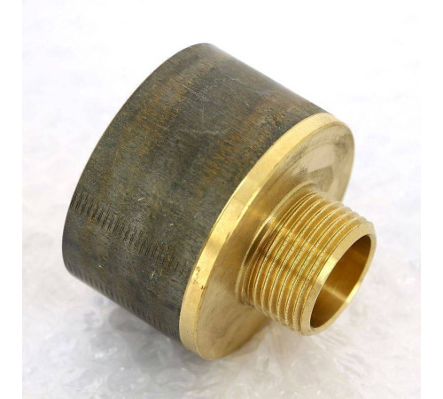 Переходник круглый Viega 1 x 2 дюйма НВ бронза 650872