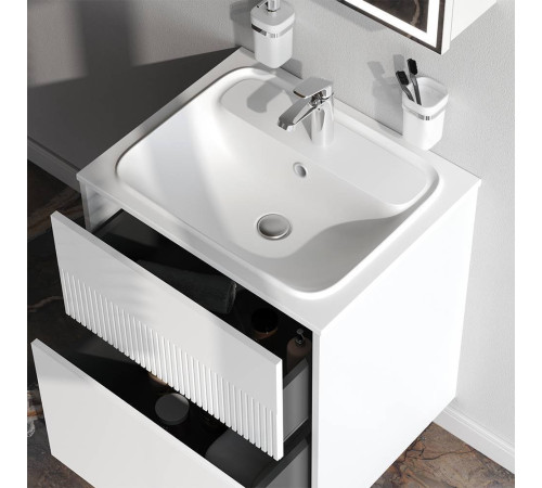 База под раковину AM.PM Func 60 см 2 ящика белый матовый M8FFUX0602WM