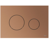 Панель смыва для унитаза TECE TECEloop пластик красная бронза металлик 9240937