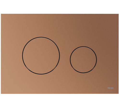 Панель смыва для унитаза TECE TECEloop пластик красная бронза металлик 9240937