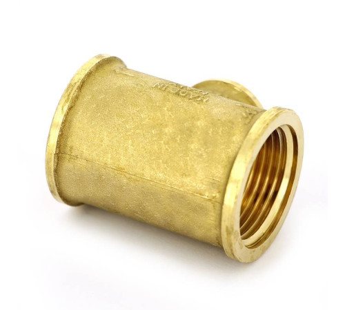 Тройник латунный Tiemme 1x1/2x1 ВР 1500037