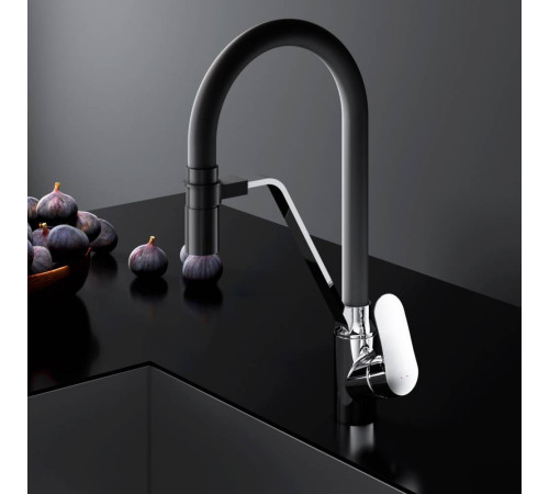Смеситель для кухни AM.PM Like с каналом для питьевой воды и гибким изливом F8007802