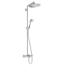 Душевая система Hansgrohe Croma Select S Showerpipe 280 1jet с термостатом для ванны хром 26792000
